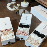 Silk Scrunchie Set
