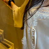 Silk Nightgown and Robe Set