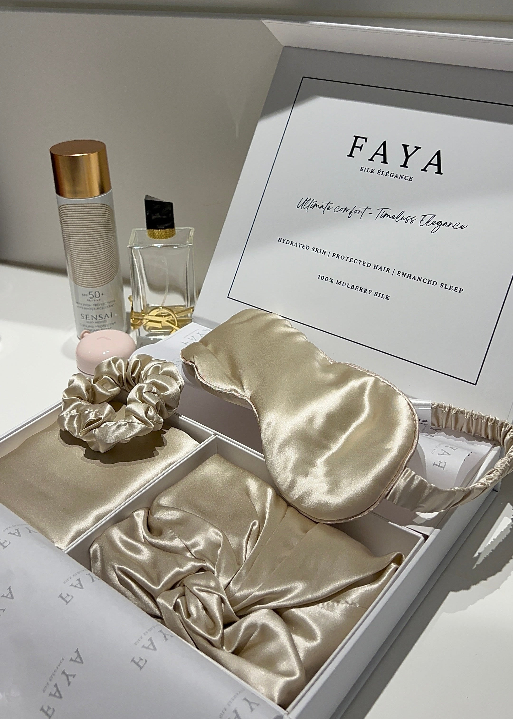 Signature Silk Set - Refined Champagne