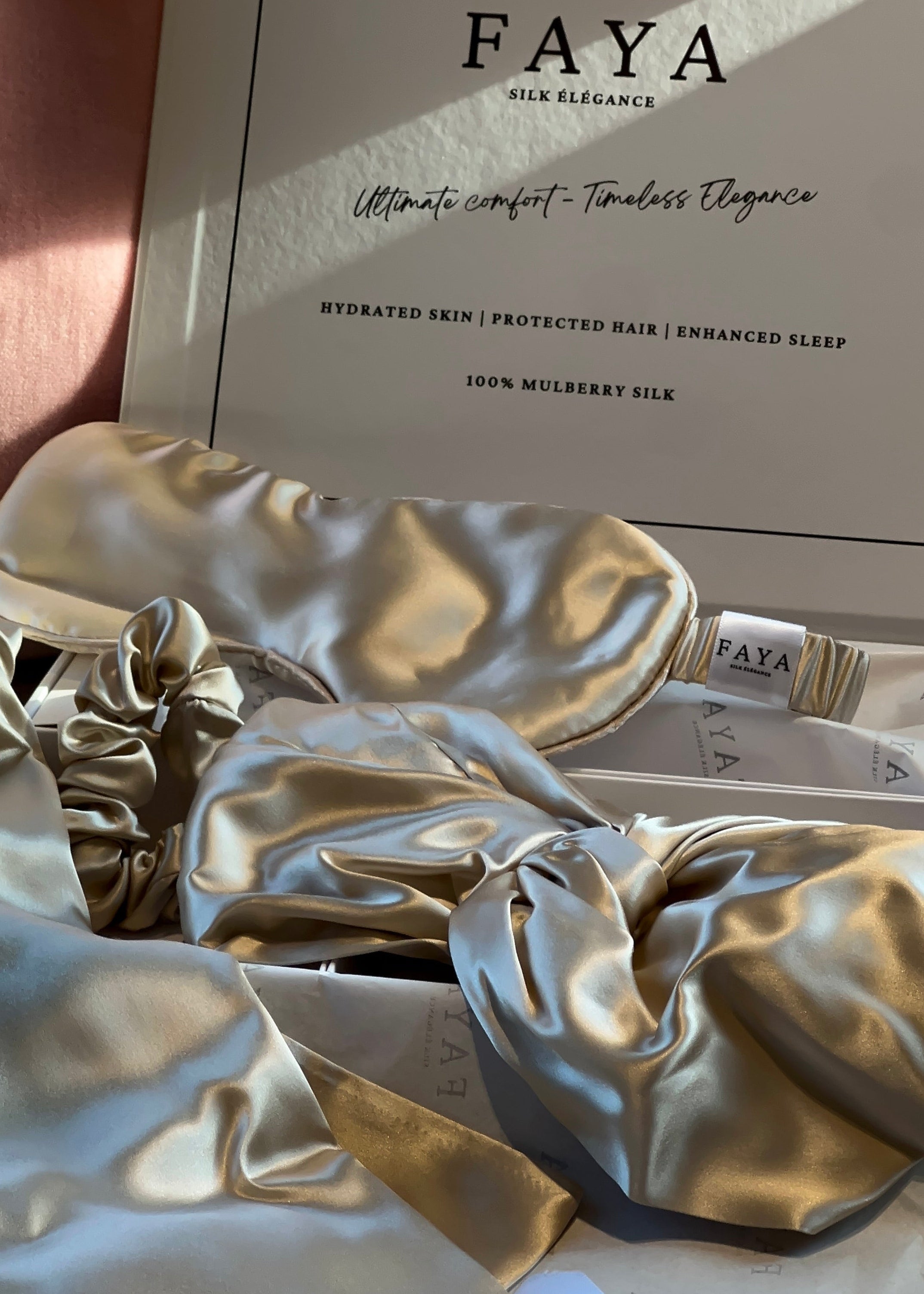 Signature Silk Set - Refined Champagne